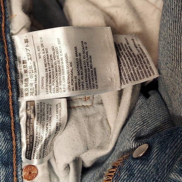 Levi's 501 Button Fly Jeans W40 X L30 - Picture 11 of 14